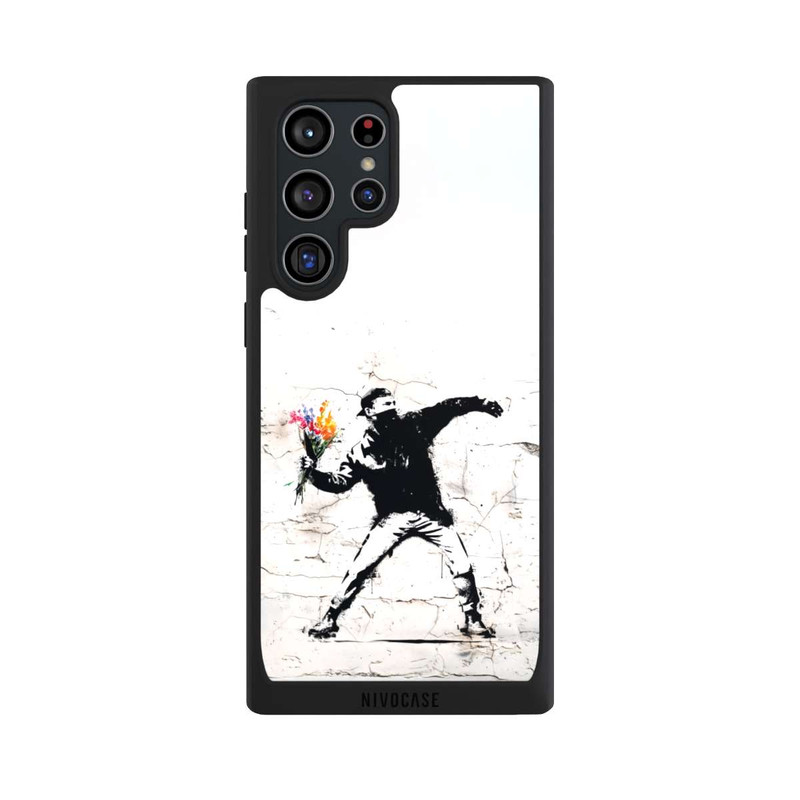Galaxy S22 Ultra NIVOpure Flowers Up Artwork