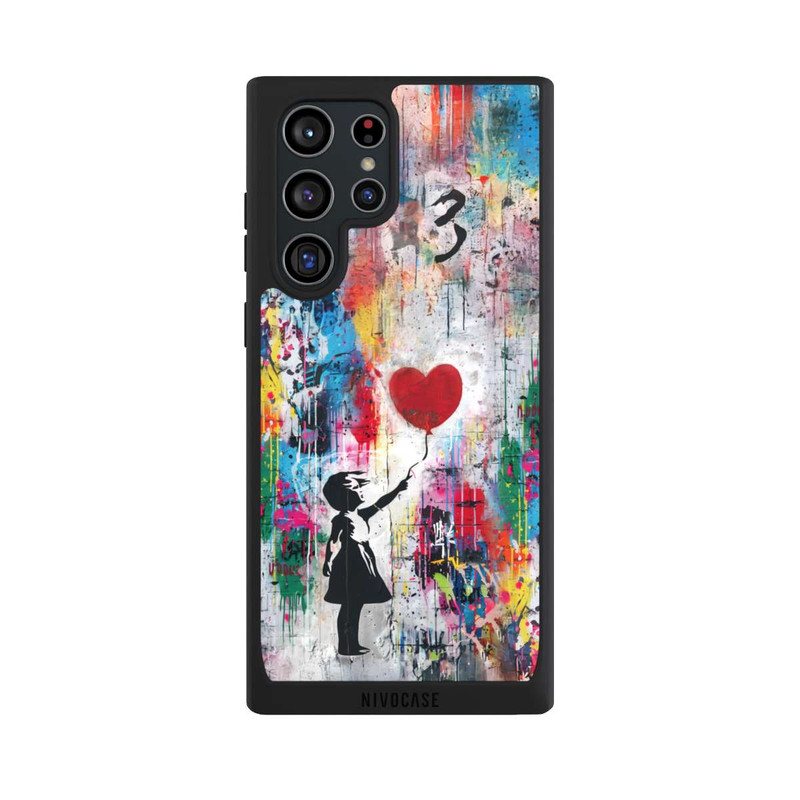 Galaxy S22 Ultra NIVOpure Balloon Girl Colorful