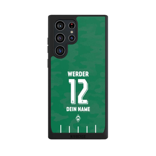Samsung Galaxy S22 Ultra NIVOpure Werder Bremen Trikot Personalisierbar 25-26