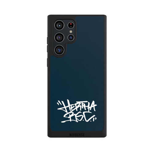 Samsung Galaxy S22 Ultra NIVOpure Hertha BSC Graffiti Blau