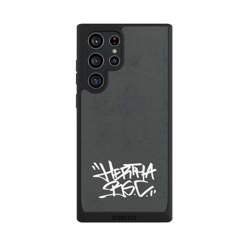 Samsung Galaxy S22 Ultra NIVOpure Hertha BSC Graffiti Grau