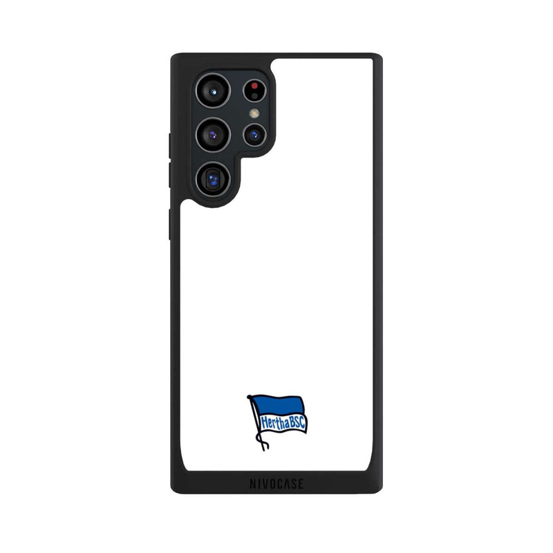 Galaxy S22 Ultra NIVOpure Hertha BSC Logo Weiß