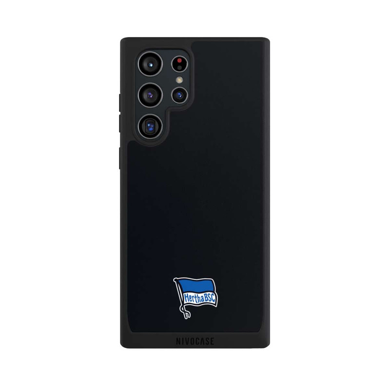 Galaxy S22 Ultra NIVOpure Hertha BSC Logo Schwarz