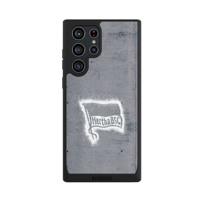 Galaxy S22 Ultra NIVOpure Hertha BSC Logo Sprayed
