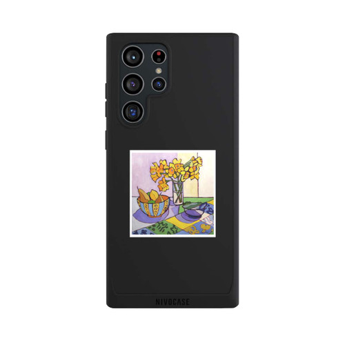 Samsung Galaxy S22 Ultra NIVOpure Daffodil Patchwork, 2023, by Catherine J Martzloff