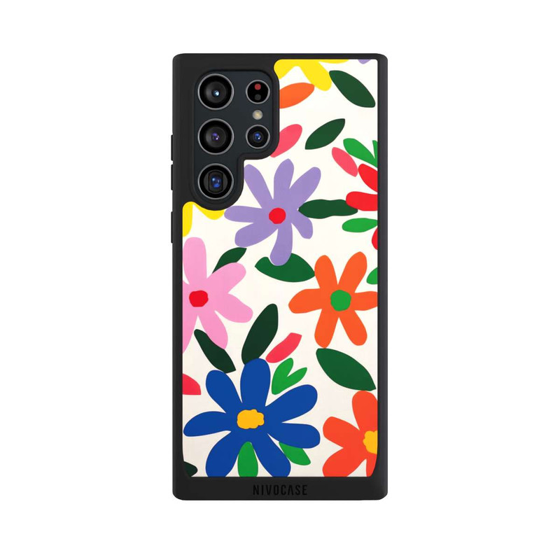 Galaxy S22 Ultra NIVOpure Sommerblüten Illustration