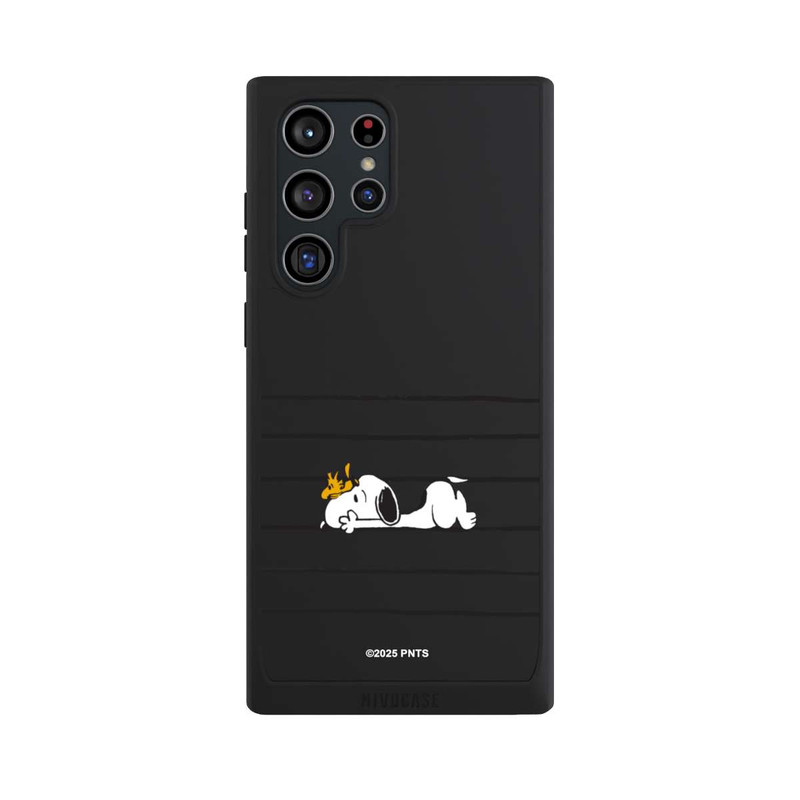 Galaxy S22 Ultra NIVOpure Snoopy Woodstock Stripes Peanuts Transparent