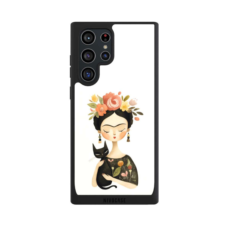 Galaxy S22 Ultra NIVOpure Mexikanische Ikone und Katze