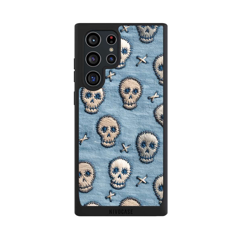 Galaxy S22 Ultra NIVOpure Jeans Schädel