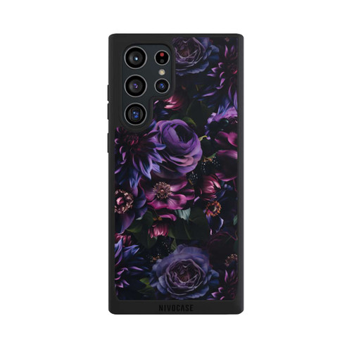 Samsung Galaxy S22 Ultra NIVOpure Dunkle Lila Blüten 