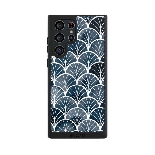Samsung Galaxy S22 Ultra NIVOpure Botanische Brise Art Deco Grau