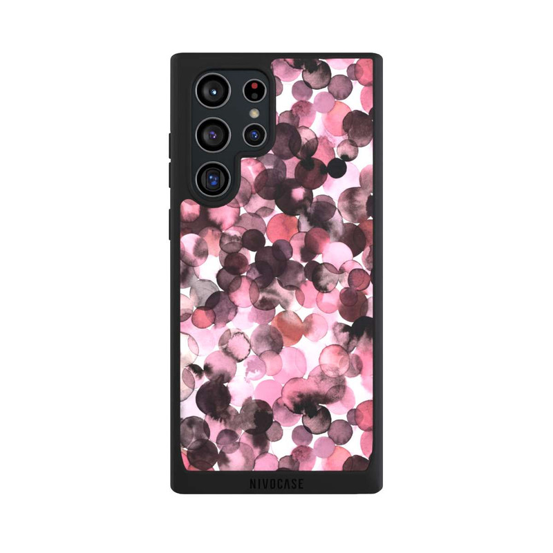 Galaxy S22 Ultra NIVOpure Purple Dots Watercolor