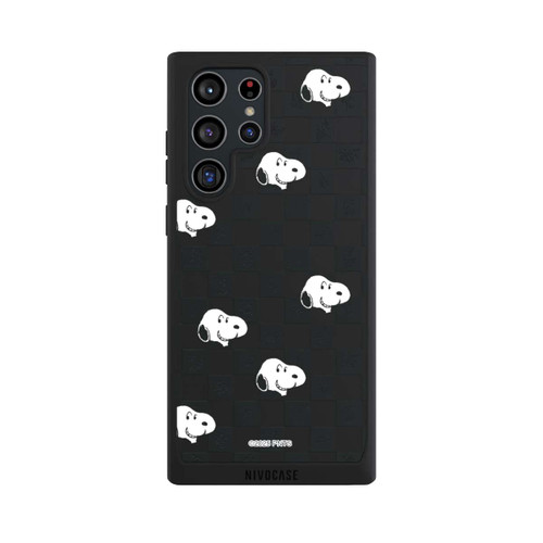 Samsung Galaxy S22 Ultra NIVOpure Snoopy Checked Pattern
