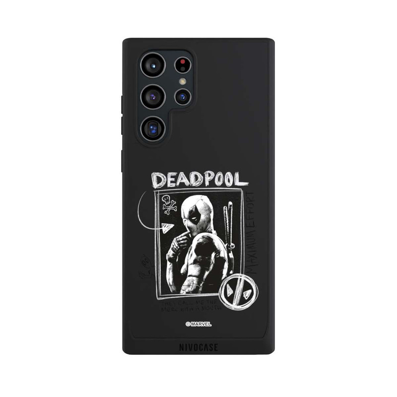 Galaxy S22 Ultra NIVOpure Deadpool Transparent