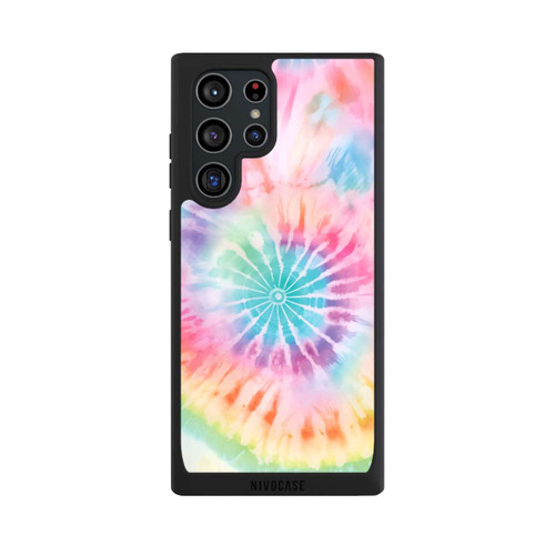 Samsung Galaxy S22 Ultra NIVOpure Rainbow Color Tie Dye 