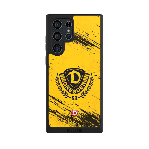 Samsung Galaxy S22 Ultra NIVOpure Dynamo Dresden Gelb Schwarz