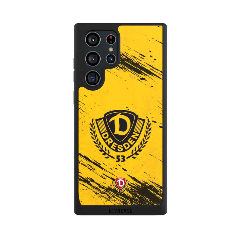 Galaxy S22 Ultra NIVOpure Dynamo Dresden Gelb Schwarz