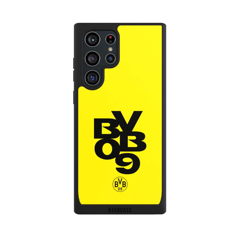 Galaxy S22 Ultra NIVOpure BVB09 Schwarz Gelb