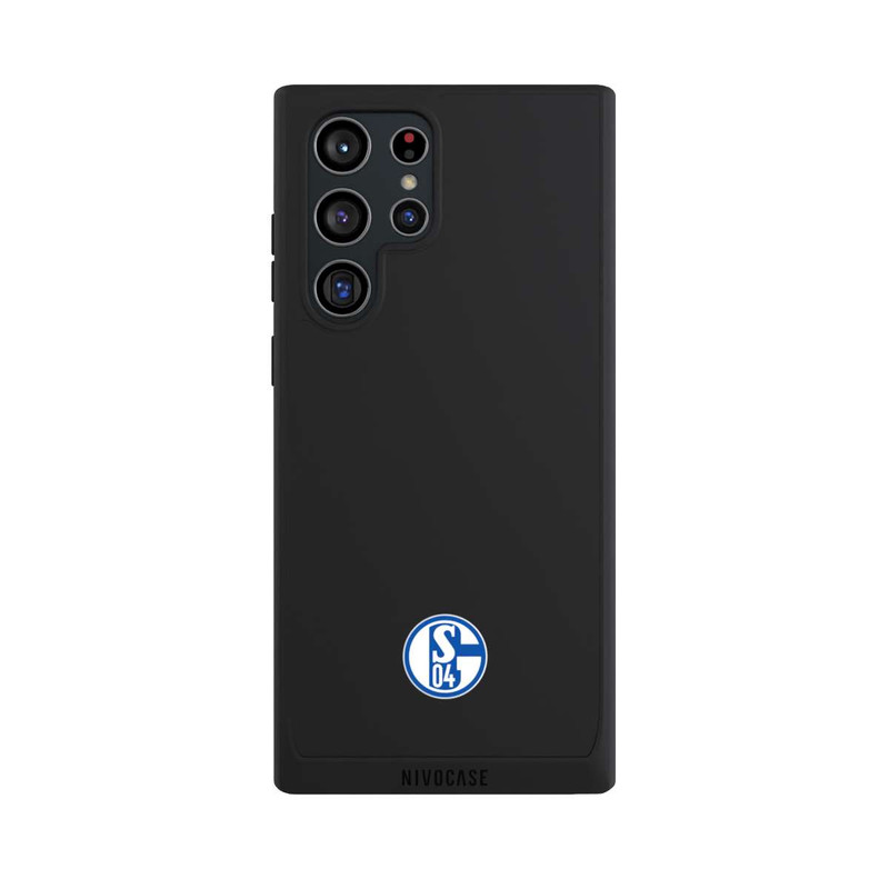 Galaxy S22 Ultra NIVOpure FC Schalke 04 Logo Klein Transparent