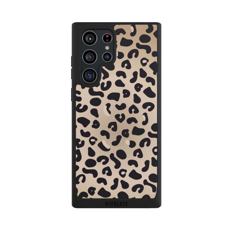 Galaxy S22 Ultra NIVOpure Cheetah Pattern Light Brown