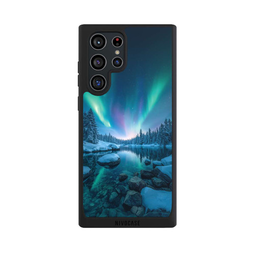 Samsung Galaxy S22 Ultra NIVOpure Nordlichter Glühen mit KI