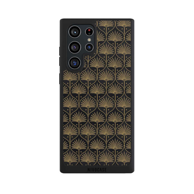 Galaxy S22 Ultra NIVOpure Feuilles Art Déco