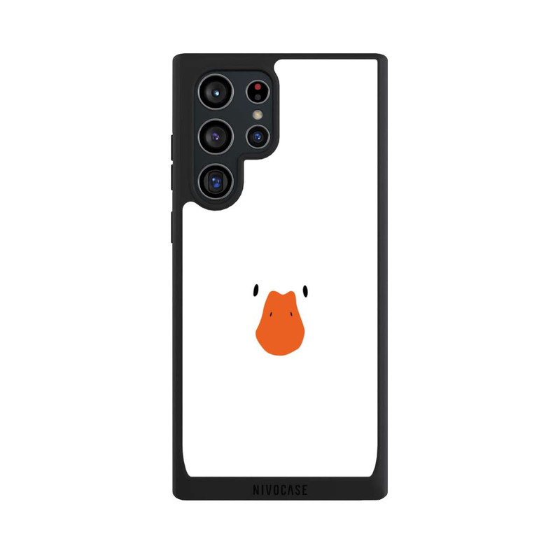 Galaxy S22 Ultra NIVOpure Duck Face White