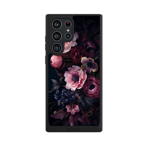 Samsung Galaxy S22 Ultra NIVOpure Rosa Blumenbild mit Pfingstrosen auf dunklem Hintergrund Mit KI