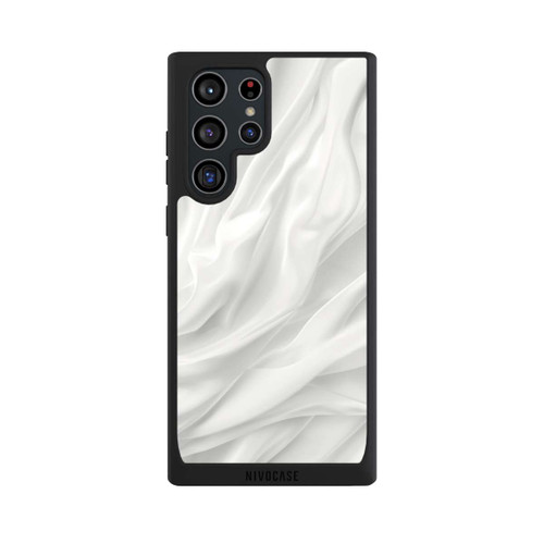 Samsung Galaxy S22 Ultra NIVOpure Weiße Seidenmatte Textur mit KI