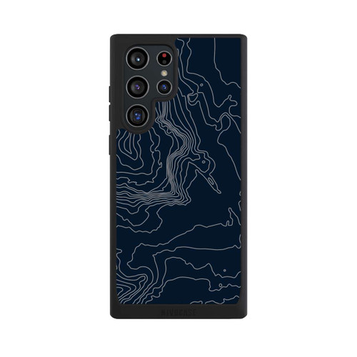 Samsung Galaxy S22 Ultra NIVOpure Berg Höhenlinien Dunkel