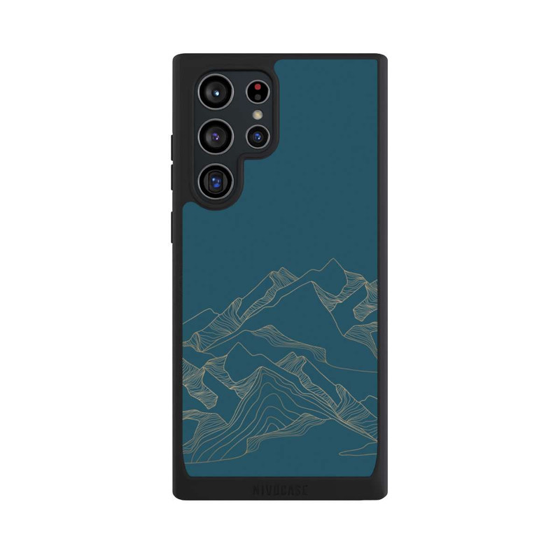Galaxy S22 Ultra NIVOpure Berglandschaft blau