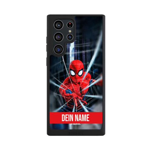 Samsung Galaxy S22 Ultra NIVOpure Spiderman Webs in Action Personalisierbar