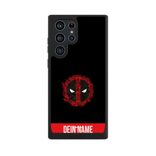 Samsung Galaxy S22 Ultra NIVOpure Deadpool Logo Personalisierbar