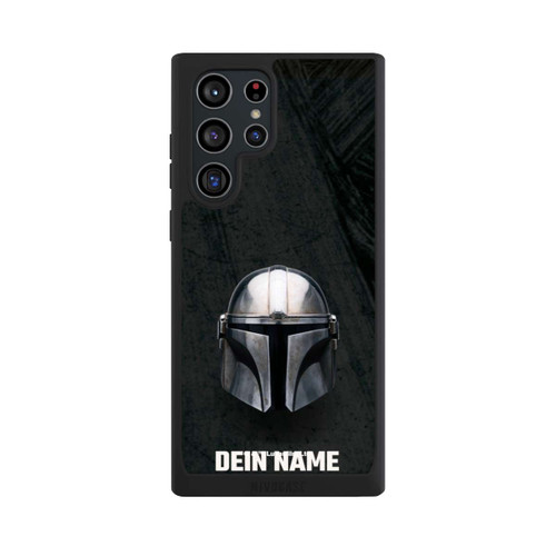 Samsung Galaxy S22 Ultra NIVOpure Star Wars Mandalorian Black Helmet customisable