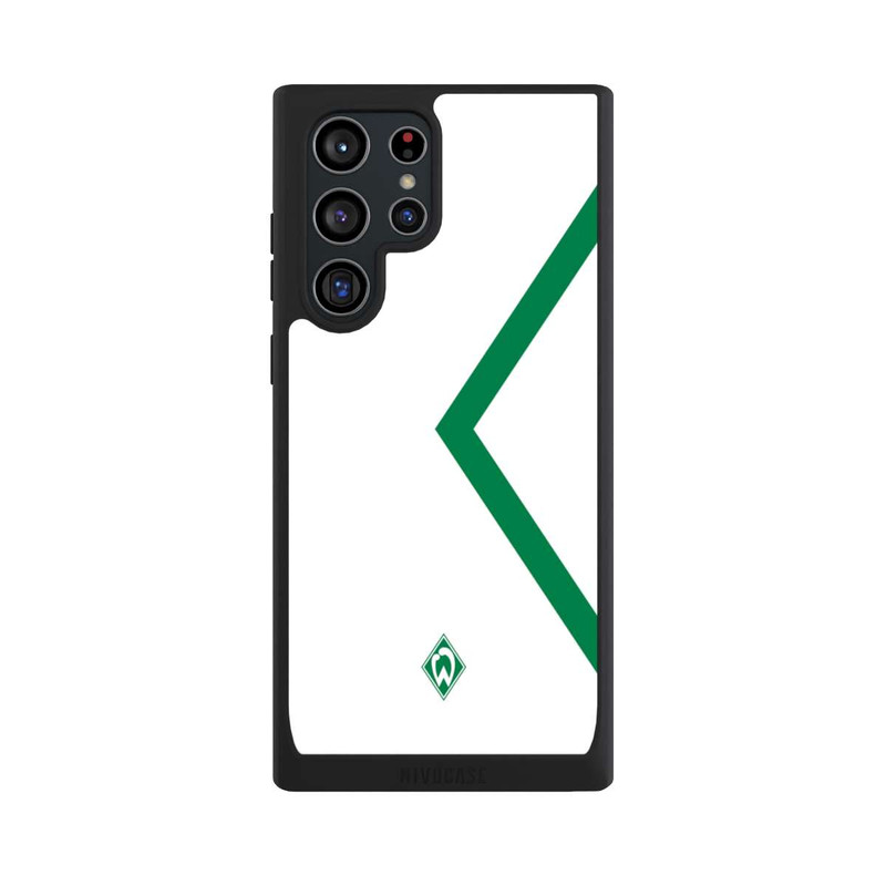 Galaxy S22 Ultra NIVOpure Werder Bremen Rautenelement Grün