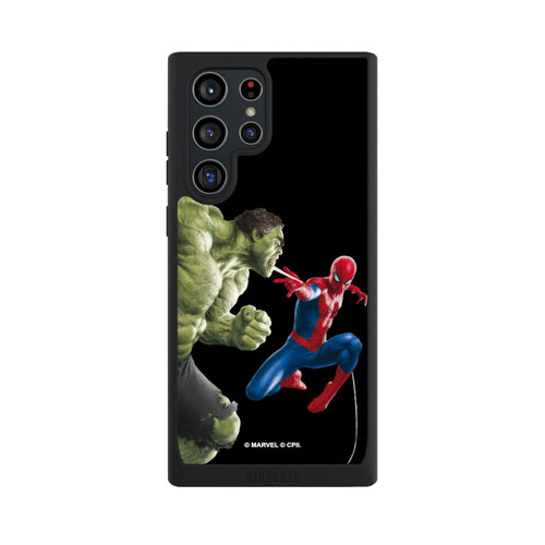 Samsung Galaxy S22 Ultra NIVOpure Spider-Man fights Hulk