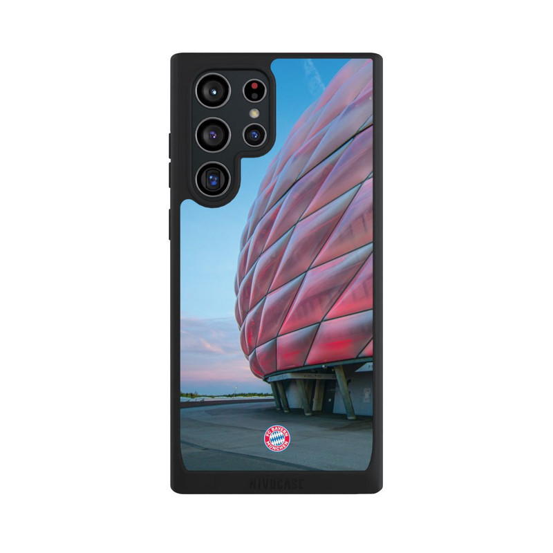 Galaxy S22 Ultra NIVOpure FC Bayern Allianz Arena Morgenröte