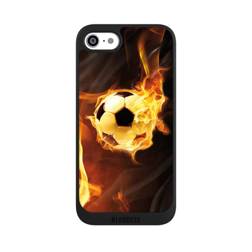 Apple iPhone SE (2022) NIVOpure Fußball in Flammen
