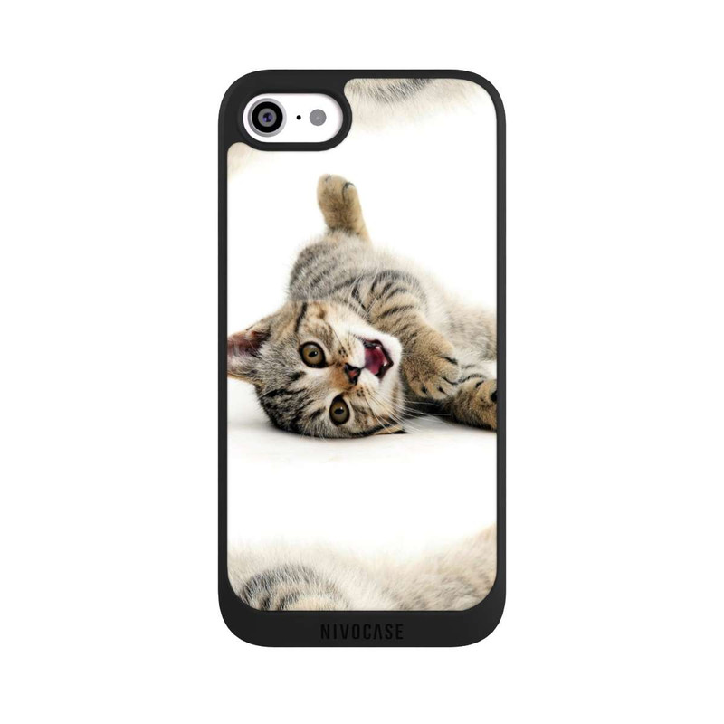 iPhone SE 2022 NIVOpure Cat Rolling around