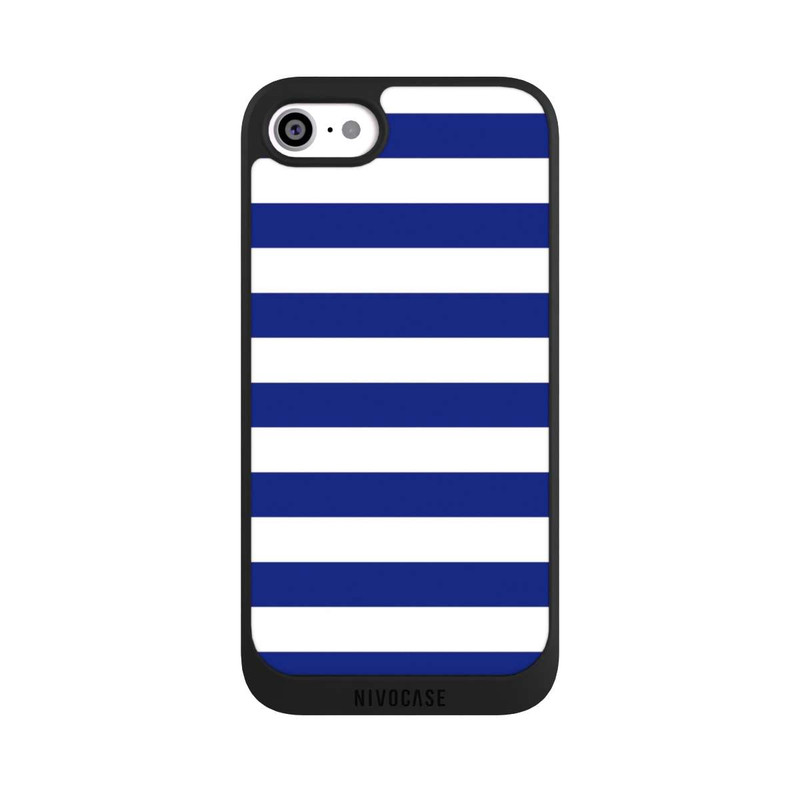 iPhone SE 2022 NIVOpure Sailorstripes Blau
