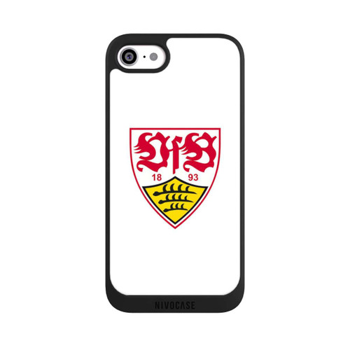Apple iPhone SE (2022) NIVOpure VfB Stuttgart Wappen Weiß