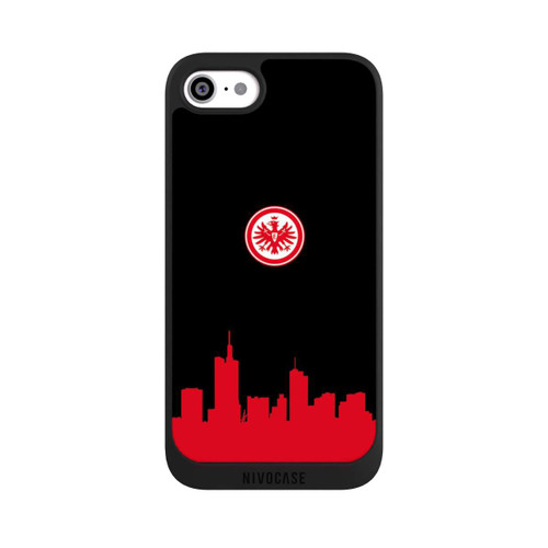 Apple iPhone SE (2022) NIVOpure Eintracht Frankfurt Skyline Rot