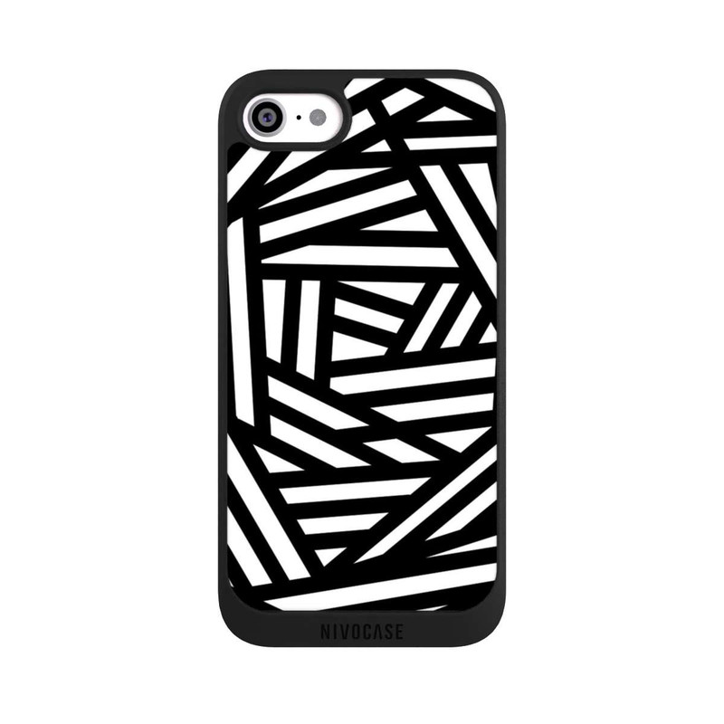 iPhone SE 2022 NIVOpure Simply Black and White1