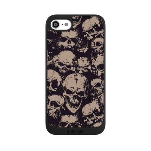 Apple iPhone SE (2022) NIVOpure Crânes d'Halloween