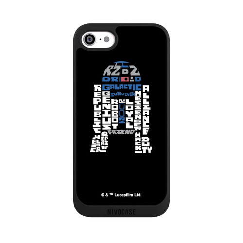 Apple iPhone SE (2022) NIVOpure R2-D2 Typo Grafisch