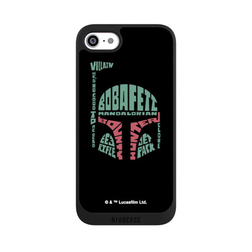 Apple iPhone SE (2022) NIVOpure Boba Fett Typo Grafisch