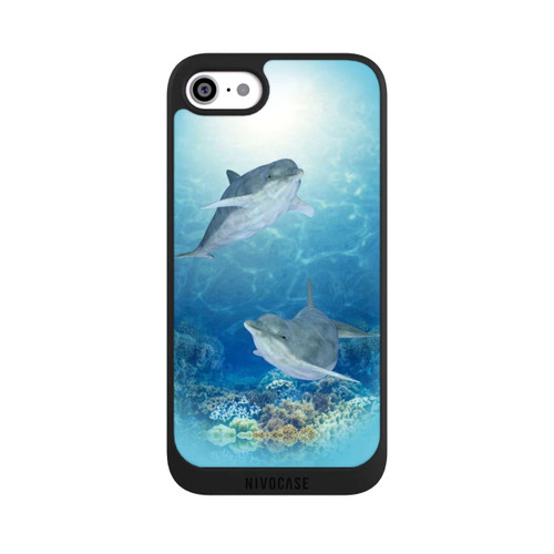 Apple iPhone SE (2022) NIVOpure Happy Dolphins