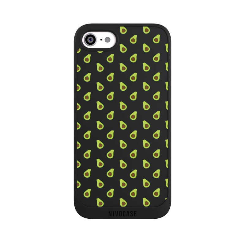 iPhone SE 2022 NIVOpure Avocado Pattern 1 transparent