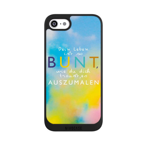 Apple iPhone SE (2022) NIVOpure Das Leben ist Bunt