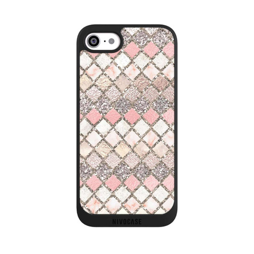 Apple iPhone SE (2022) NIVOpure Mosaik Glitzerlook